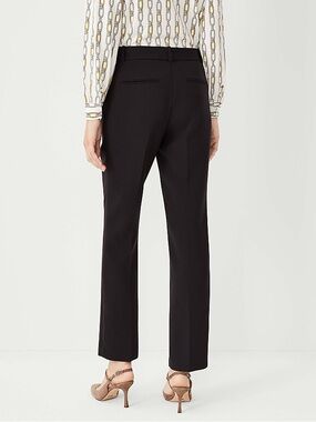 Ann Taylor Navy Sophia Curvy Dress Pants